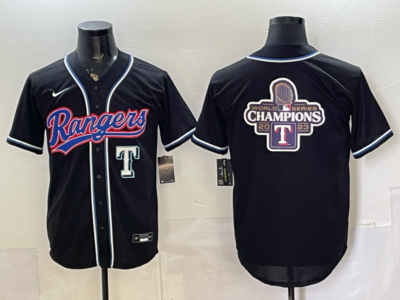 Men Texas Rangers blank black Nike 2026 MLB Jersey 05280012
